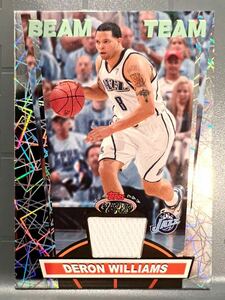 人気シリーズ Jersey 07 Topps Beam Team Deron Williams デロン・ウィリアムス NBA 実使用 ユニフォーム バスケ Panini 3回All-star Jazz