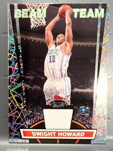 人気 Jersey 07 Topps Beam Team Dwight Howard ドワイト・ハワード NBA 実使用 ユニフォーム バスケ Panini 8回All-star 3回守備王 優勝