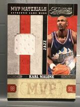 初年度高級版/100 Jersey 09 Panini Timeless Karl Malone カール・マローン NBA 実使用 ユニフォーム Jazz ジャズ バスケ All-star HOF_画像1