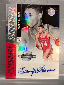 Silver Prizm /99枚限定 Player Coach HOF Auto Panini Lenny Wilkens レニー・ウィルケンズ NBA サイン バスケ アシスト王 All-star MVP