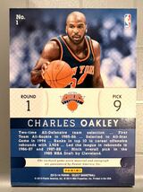 初期 Auto Jersey 13 Panini Select Charles Oakley チャールズ・オークリー 直筆 サイン NBA ユニフォーム バスケ All-star All-defensive_画像2