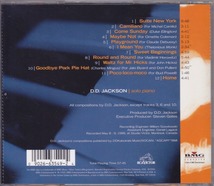 D.D. JACKSON / SO FAR /US盤/中古CD!!56376_画像2