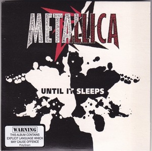 METALLICA / メタリカ / UNTIL IT SLEEPS /Australia盤/中古CDS!!56463