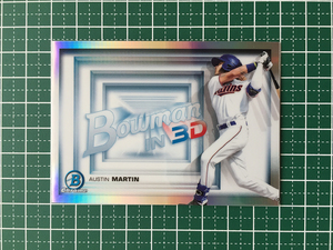 ★TOPPS MLB 2022 BOWMAN #B3D-17 AUSTIN MARTIN［MINNESOTA TWINS］インサートカード「BOWMAN IN 3-D!」★