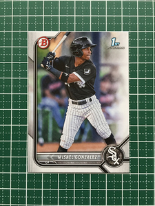 ★TOPPS MLB 2022 BOWMAN #BP-4 MISAEL GONZALEZ［CHICAGO WHITE SOX］ベースカード「PAPER PROSPECTS」「1st」★