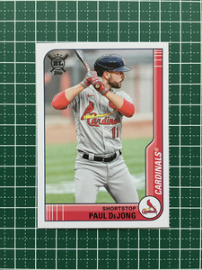 ★TOPPS MLB 2021 BIG LEAGUE #51 PAUL DEJONG［ST. LOUIS CARDINALS］ベースカード「VETERANS & ROOKIES」★