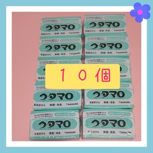 ウタマロ石けん 133g 10個 衣類洗濯用洗剤 洗濯洗剤 固形洗剤 石鹸