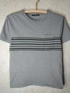 ｎ7962　URBAN RESEARCH　DOORS　アーバン　リサーチ　ドアーズ　半袖　ボーダー　デザイン　tシャツ　人気　送料格安