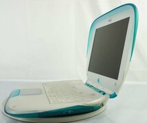 ジャンク扱い レトロ 希少 レア クラムシェル ブルー iBook G3 M2453 ノート PC パソコン machintosh mac アップル S081803_画像4