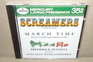 フレデリック・フェネル スクリーマーズ サーカス・マーチ名曲集 FENNELL 中古CD 1950's 60's ブラス 遊園地 行進曲 CIRCUS Marches Brass