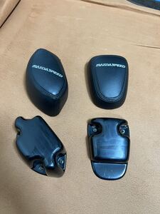 日本国内　正規品　当時物　本物　MAZDASPEED マツダスピード　純正　ニーパッド　左右　ロードスター NA NB NC ND RF RX-7 8 SA FC FD