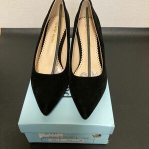 パンプス　ハイヒール(8㎝)　スエード　　新品