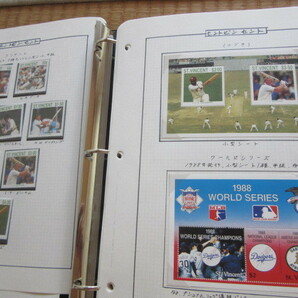 ABC順に世界各国のスポーツ切手コレクション約67リーフ 大型バインダー入り（豪華本） S34 の画像2