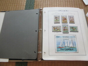 ABC sequence . world each country. sport stamp collection approximately 71 leaf large binder - entering ( gorgeous book@) S29