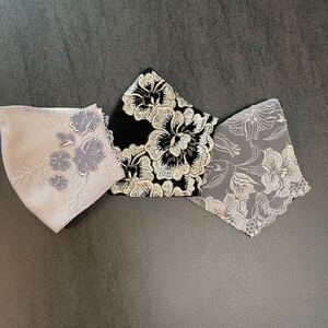 立体インナーハンドメイド3枚セット