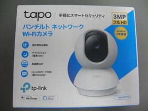 ◆同梱不可 現状◆252 tp-link tapo パンチルトネットワーク Wi-Fiカメラ Tapo C210 ※電源アダプターなし