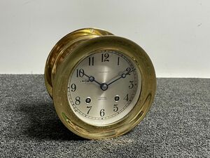 ■□ [ 通常売価 60万～ ] Tiffany&Co 船舶時計 Ship Clock 真鍮製 機械式置時計 / ティファニー □■