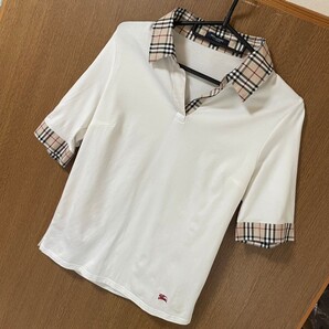 BURBERRY バーバリー 5部袖 カットソー ノバチェック