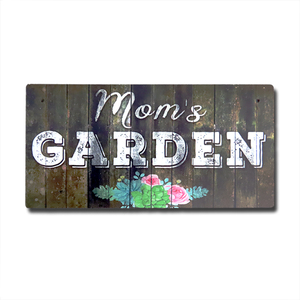 ガーデン ウッド サイン プレート (Q) Garden Wooden SignPlate 庭 木製 花壇 飾り 装飾 インテリア 壁掛け ガーデニング【メール便OK】