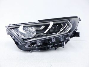 2184842△ ラブ4 ハイブリッド 50系 左ライト Bi-Beam LED STANLEY 42-93 打刻 (1) RAV4 AXAH52/AXAH54