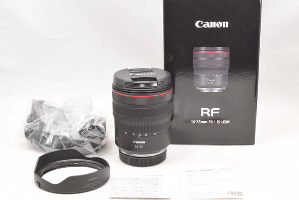 新品級 CANON RF 14-35mm F4 L IS USM レンズ キヤノン