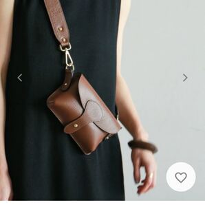 【美品】marant ボディバッグ ミニショルダーバッグ 本革 おしゃれ
