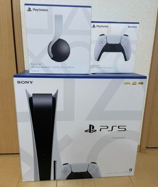プレイステーション5 通常版 + 純正コントローラー1台 + GEO延長保証