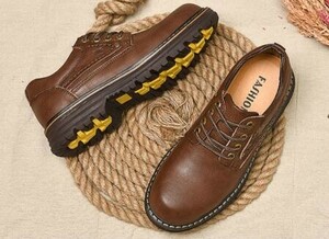 [26.5cm]9616A* new goods men's oxford shoe race up fashion . left right .. not casual holiday style 