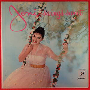 1円開始★神洗浄【超メガレア★奇跡の美盤★USオリジナル★MGM★MONO★両溝】★JONI JAMES/JONI SWINGS SWEET★歌の恋人★美女ジャケ最高峰