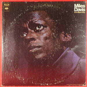 1円開始★神洗浄【ギガレア★1A関連★USオリジナル 準美盤★COLUMBIA★2EYE】★MILES DAVIS/In A Silent Way★Herbie Hancock,Chick Corea