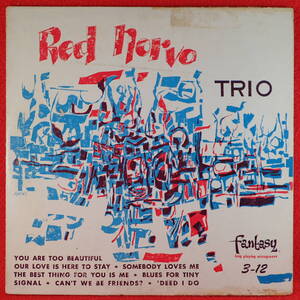 1円開始★神洗浄【ギガレア★10インチ★USオリジナル FANTASY MONO FLAT 艶ラベル 溝】★RED NORVO TRIO/same★JIMMY RANEY,RED MITCHELL