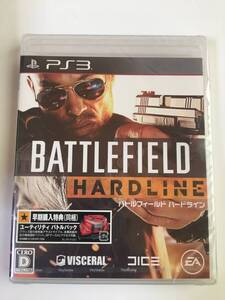 【PS3ソフト、未開封品】バトルフィールド ハードライン