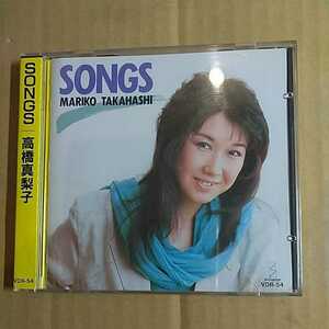 高橋真梨子「songs」邦オリジナルCD　1984年　帯付き　best Album　和モノ