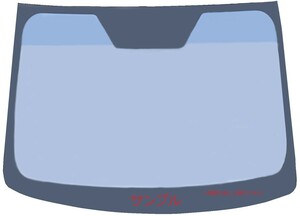 三菱 新品 超熱反 フロントガラス ｅｋ スペース B11A 熱反射/ブルーボカシ コートテクト 衝突防止 エマージェンシーブレーキ 6102B638