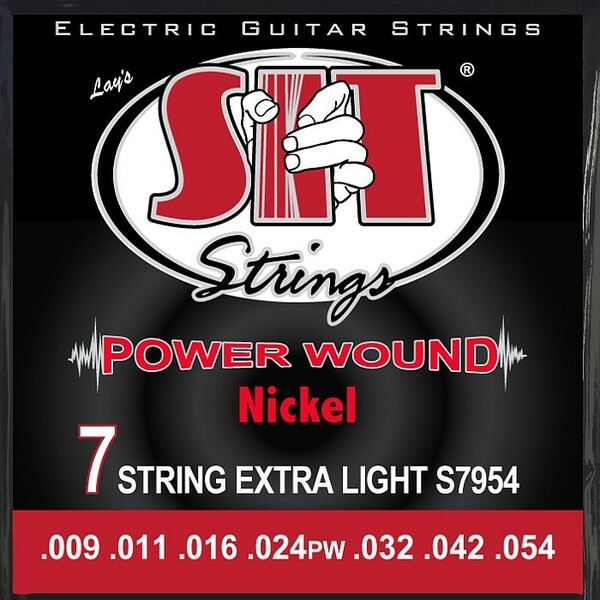 7弦用 SIT S7-954 Power Wound Extra Light 009-054 エスアイティー エレキギター弦