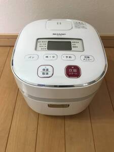 ★女性ワンオーナー中古完動品★シャープ / SHARP 炊飯器 3合炊き KS-C5F★綺麗に消毒済★