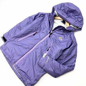  low Alpine * Lowe alpine reverse side f lease nylon jacket Parker lady's S light purple outdoor camp .!#AJ183