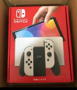 Nintendo Switch 有機ELモデル ホワイト　未使用品新品未開封　保護ガラスフィルム付き