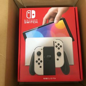 Nintendo Switch 有機ELモデル ホワイト 未使用品新品未開封 保護ガラスフィルム付き