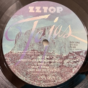 ★即決 Zz Top / Tejas ps680 r12151 米オリジナル It's Only Love 収録 ドラム・ブレイクの画像3