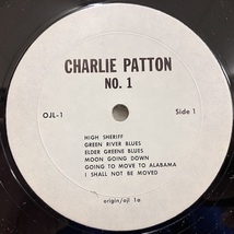 ★即決 Charie Patton / Immortal Charlie Patton Number1 ur1415 米国盤、白/62年プレス チャーリー・パットン_画像3