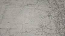 古地図 　鰍沢　山梨県　静岡県　　地図　地形図　資料　46×57cm　　明治43年測量　　昭和48年印刷　発行　A　_画像2