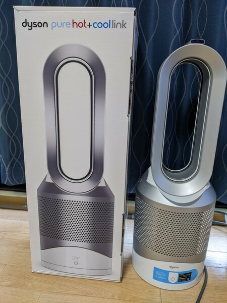 美品 dyson ダイソン pure hot+cool link HP02 WS