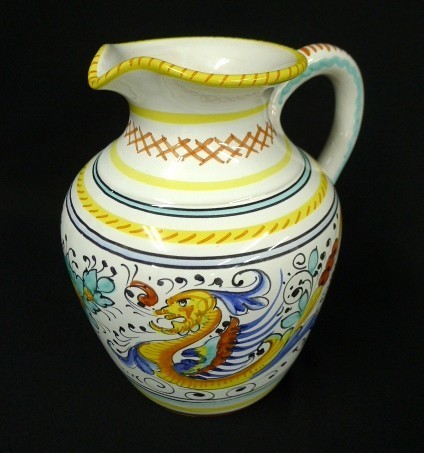 人気の 花瓶　DERUTA ITALY製　イタリア 花瓶