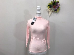 A4858　レディース　【　ＭＩＺＵＮＯ　】新品本体価格￥3,500　スポーツウェアハイネックシャツ　　サイズ:Ｍ　 色：ピンク