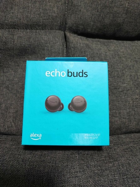 Echo Buds (エコーバッズ) 第2世代 - ブラック　アクティブノイズキャンセリング付き完全ワイヤレスイヤホン 