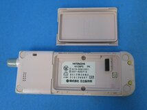 Ω WA2 9752♪ 保証有 HITACHI HI-D8PS PK 日立 事業所用 デジタルコードレス ピンク 13年製 電池付 初期化OK・祝10000!取引突破!!_画像6