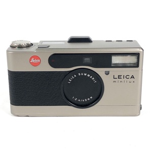 ライカ LEICA minilux ミニルックス Summarit 40mm F2.4 ［ジャンク品］ フィルム コンパクトカメラ 【中古】