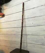 日本のアンティーク 扇子掛け 扇置 家具 壁掛け レトロ ヴィンテージ 竹製 古民家 インテリア 古道具_画像1