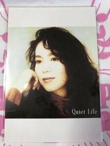 ポストカード　竹内まりや　タワレコ購入特典　Quiet Life クワイエット・ライフ　硬質ケース付き